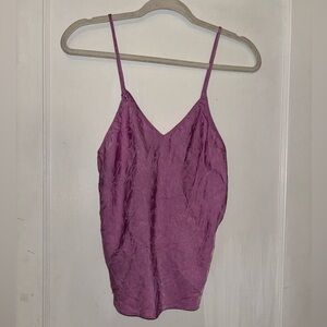 Victoria’s Secret Purple Spaghetti Strap V-Neck Tank Top